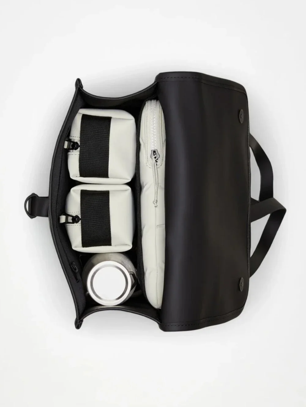 🖤EUC RAINS Backpack Unisex Rubber Silicone Waterproof Adjustable Backpack, 🖤